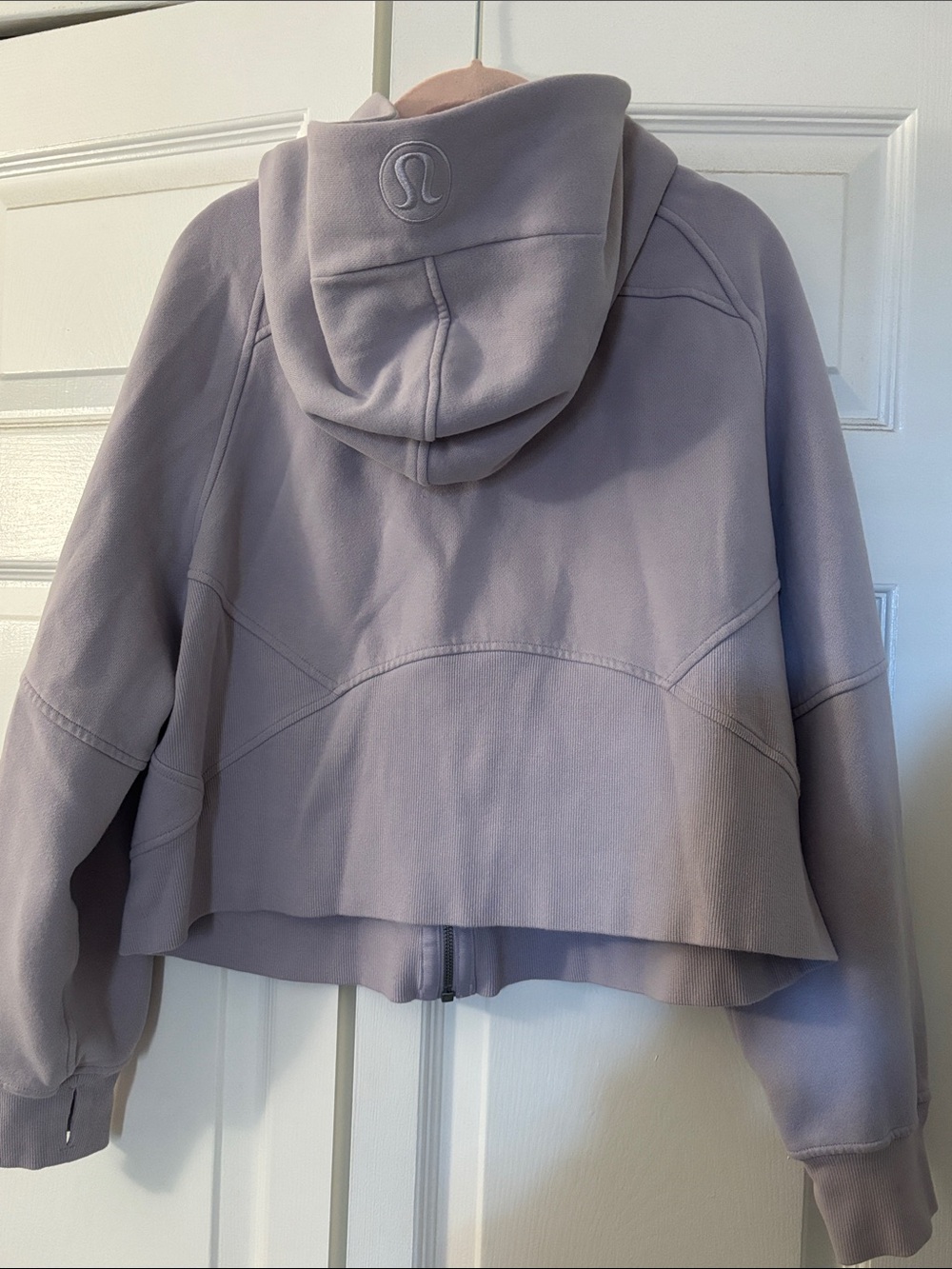 lavender Lululemon Scuba Oversized Full-Zip Hoodie - Picture 3 of 5